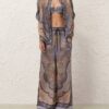 Wanderlust Relaxed Pant Tapestry Blue Multi Online Wanderlust Relaxed Pant Tapestry Blue Multi Online
