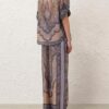 Wanderlust Relaxed Pant Tapestry Blue Multi Online Wanderlust Relaxed Pant Tapestry Blue Multi Online